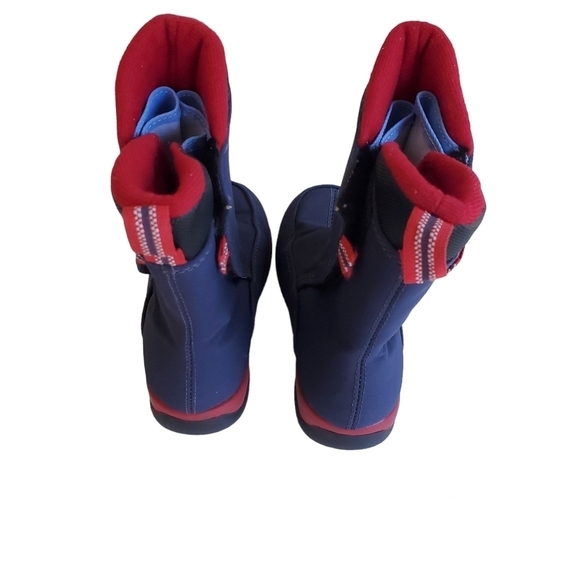 Lands' End Boots Kids Size 11M Blue|Red - Picture 5 of 8